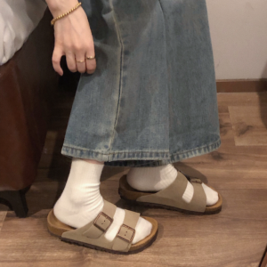 Dep Birkenstock Arizona Taupe Suede Soft 951301