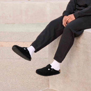 Dep Birkenstock Boston Oiled Leather 'Black' 59461