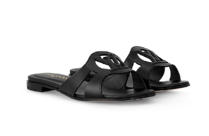 Dep Louis Vuitton LV Isola Flat Mules 'Black' 1ABP0E