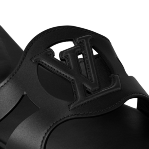 Dep Louis Vuitton LV Isola Flat Mules 'Black' 1ABP0E