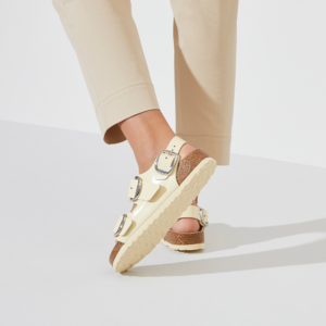 Dep Milano Big Buckle Natural Leather Patent 1024264