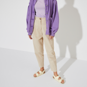 Dep Milano Big Buckle Natural Leather Patent 1024264