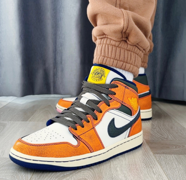 Giày Nike Air Jordan 1 Mid SE 'Flight Vintage' FV3619-106 - Hình ảnh 4