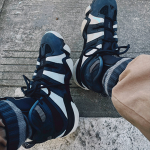 Giay Adidas Crazy 8 'Black White' IF2448