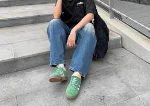 Giay Adidas Originals Gazelle 'Preloved Green' IE3692