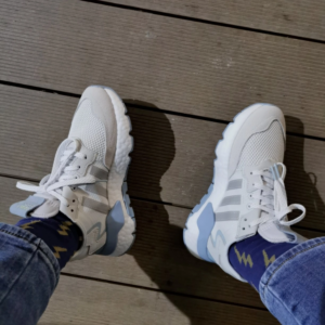 Giay Adidas Originals Nite Jogger 'Cream Blue Grey' IF0419