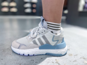 Giay Adidas Originals Nite Jogger 'Cream Blue Grey' IF0419