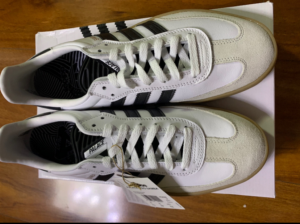 Giay Adidas Palace x Puig Samba 'White Black' HQ6098