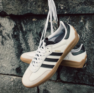 Giay Adidas Palace x Puig Samba 'White Black' HQ6098