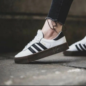 Giay Adidas Palace x Puig Samba 'White Black' HQ6098
