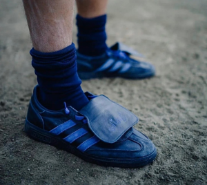 Giay Adidas Shukyu x E-Wax 'Night Indigo' HP6696