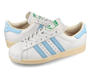 Giay Adidas Superstar 82 'Crystal White Clear Blue' ID2151