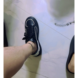 Giay Alexander McQueen Sneaker 'Black' 777300WHJE51070