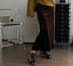 Giay Asics UB3-S GEL-Nimbus 9 'Raisin Green' 1201A442-600