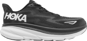 Giay Hoka Clifton 9 2E Wide 'Black White' 1132210-BWHT