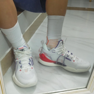 Giay Li-Ning Speed 8 Premium 'White Red' ABAS015-4