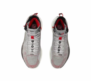 Giay Lining Yushuai 13 'Grey Cinnabar Red' ABAP065-14