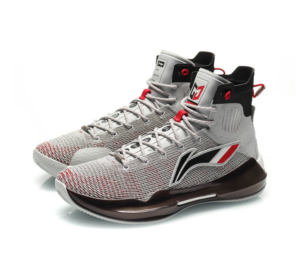 Giay Lining Yushuai 13 'Grey Cinnabar Red' ABAP065-14