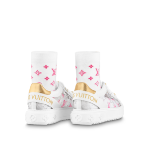 Giay Louis Vuitton Time Out Trainers 'Gold' 1A9PZK