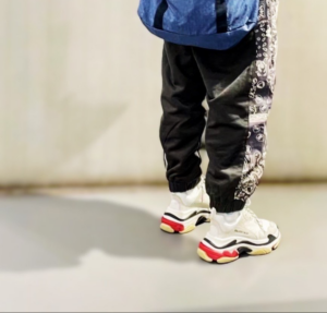 Giay New Balance 550 'White Black Red' - 533882W09E19000