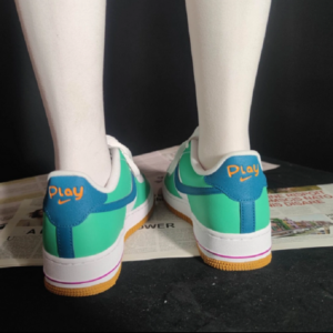 Giay Nike Air Force 1 LV8 GS 'White Spring Green' FJ4613-100