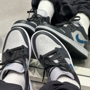 Giay Nike Air Jordan 1 Low 'Anthracite Industrial Blue' DC0774-040