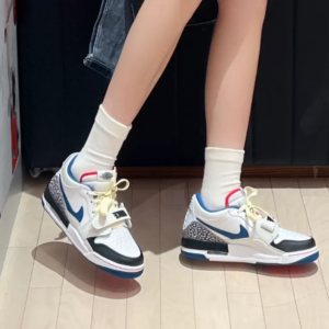 Giay Nike Air Jordan Legacy 312 Low GS 'White Industrial Blue' FV8117-141