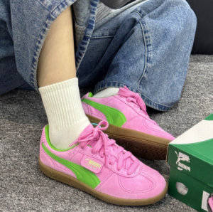 Giay Puma Palermo 'Pink Green Gum' 397549-01