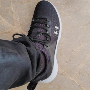 Giay Under Armour HOVR Rise 4 'Tempered Steel' 3025565-500