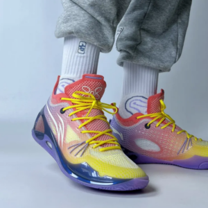 Giay LiNing Ultra V2 'Red Pink Rose Purple' ABAU047-4