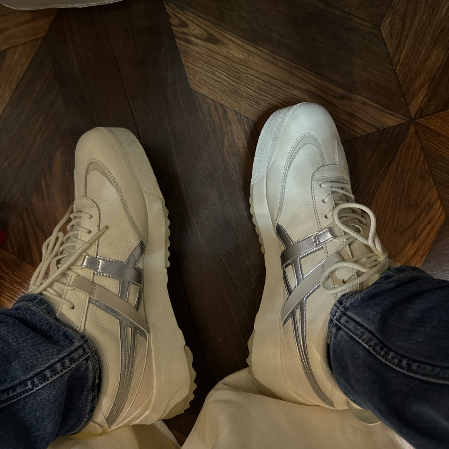 Alternative view of Giày Onitsuka Tiger Delegation 'Cream Silver' 1183A559-106