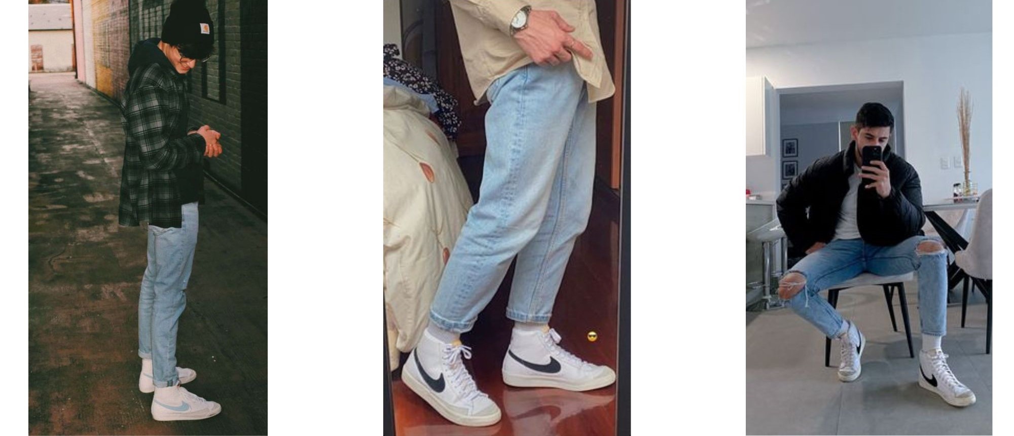 5 cách phối đồ Nike Blazer mid cho mùa hè này Hinh anh 2: 5 cach phoi do Nike Blazer mid cho mua he nay