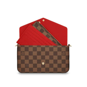 Tui Louis Vuitton Pochette Felicie Damier 'Ebene Cerise' N63032