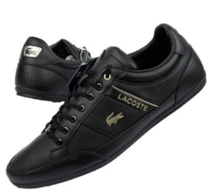 Giay Lacoste Chaymon Leather 'Black' 41CMA0063-02H