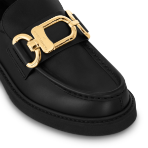 Giay Louis Vuitton Academy Loafer 'Black' 1AC6XO