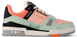 Giay Louis Vuitton Trainer 'Orange' 1ACEFT