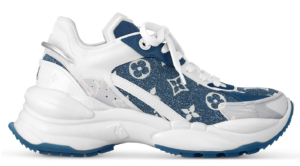Giay Louis Vuitton Run 55 Trainers 'Blue' 1AC27Y