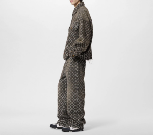 Giay Louis Vuitton LV Skate Trainers 'Anthracite Grey' 1ABZ46