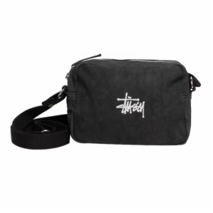 Tui Stussy Canvas Side Pouch Washed 'Black' 134255