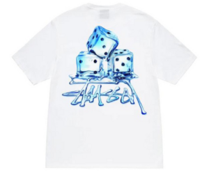 Ao Stussy Melted Tee 'White'