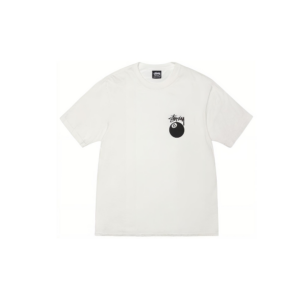 Ao Stussy 8 Ball Tee Pigment Dyed 'White'