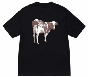 Ao Stussy Grassfed Tee 'Black'