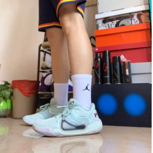 Giay Under Armour Spawn 2 'Light Blue Mint' 3022626‑404