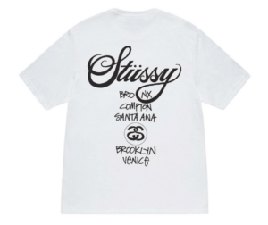 Ao Stussy World Tour Tee 'White'