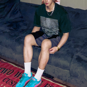 Giay Puma Army Trainer Powder 'Aqua Blue Pink' 398279-01