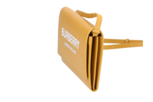 Tui Burberry Leather Logo Outlet 'Yellow' 80463081