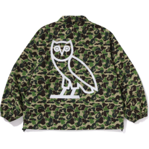Ao Bape x Ovo Abc Coach Jacket 'Camo' 1J73-140-905