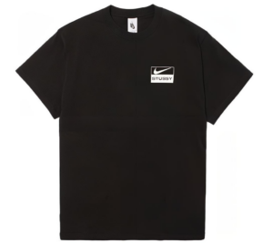 Ao Nike x Stussy Crossover Logo Graffiti Printing 'Black' CU9256-010