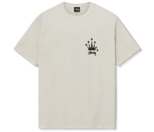 Ao Stussy Regal Crown Pigment Dyed Tee 'White'