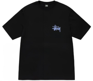 Ao Stussy Checker Stock Tee 'Black'